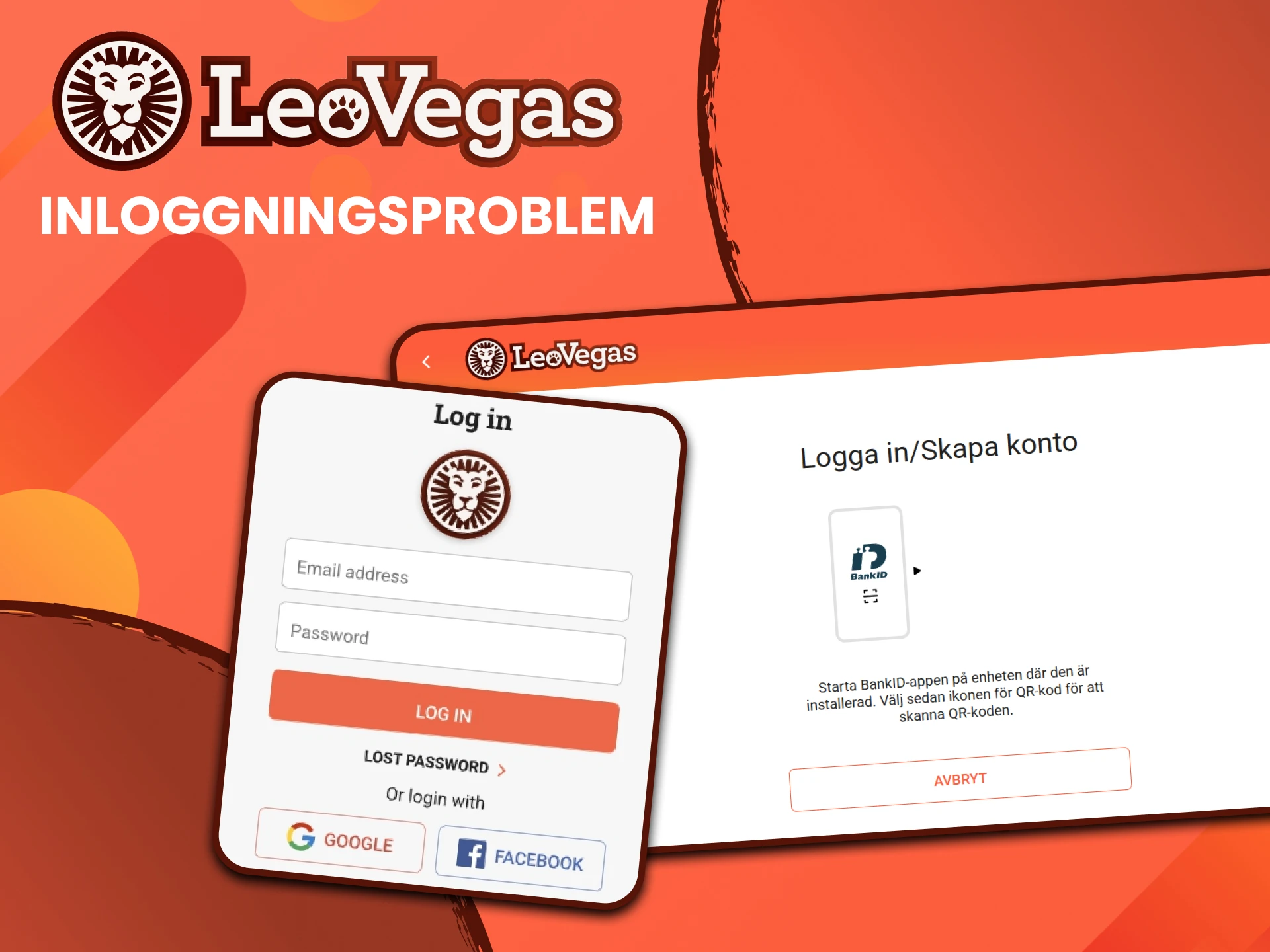 Vi kommer att berätta om problemen med att logga in på ditt Leovegas-konto.