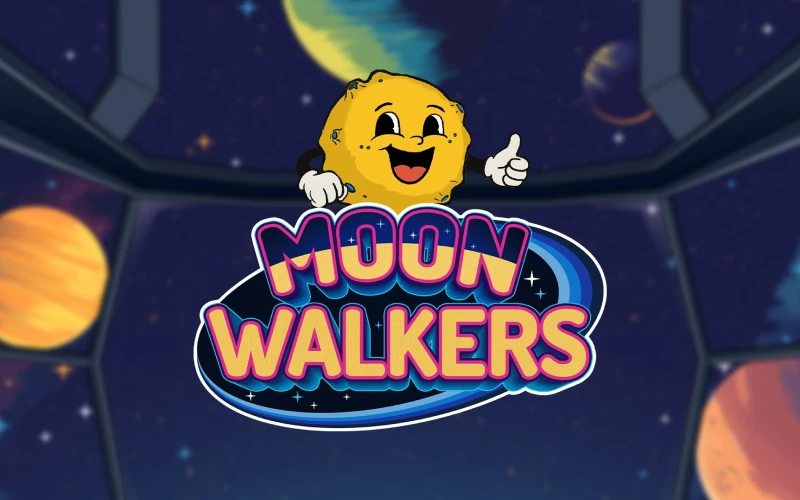 Flyg till månen med Moonwalkers hos Leovegas.