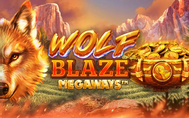 Wolf Blaze Megaways jagar vinster hos Leovegas.