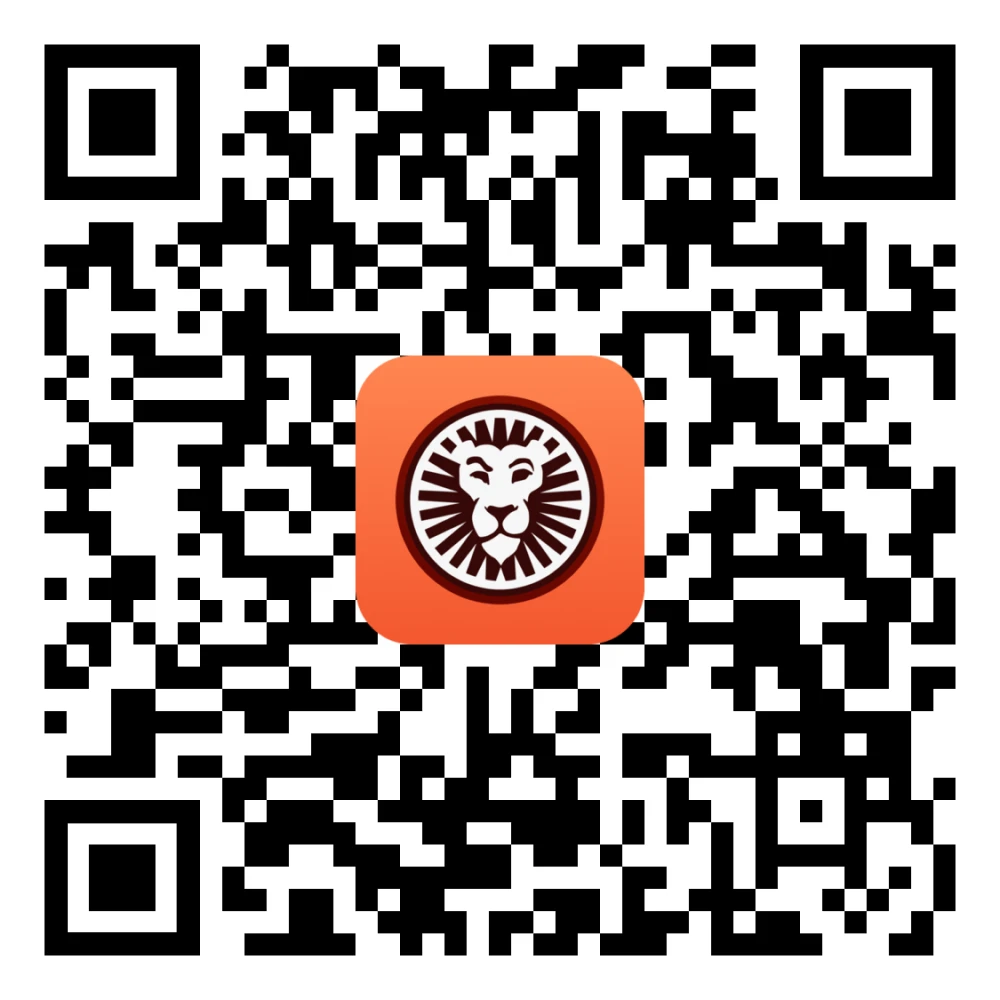 Använd QR-koden för att ladda ner Leovegas-appen.
